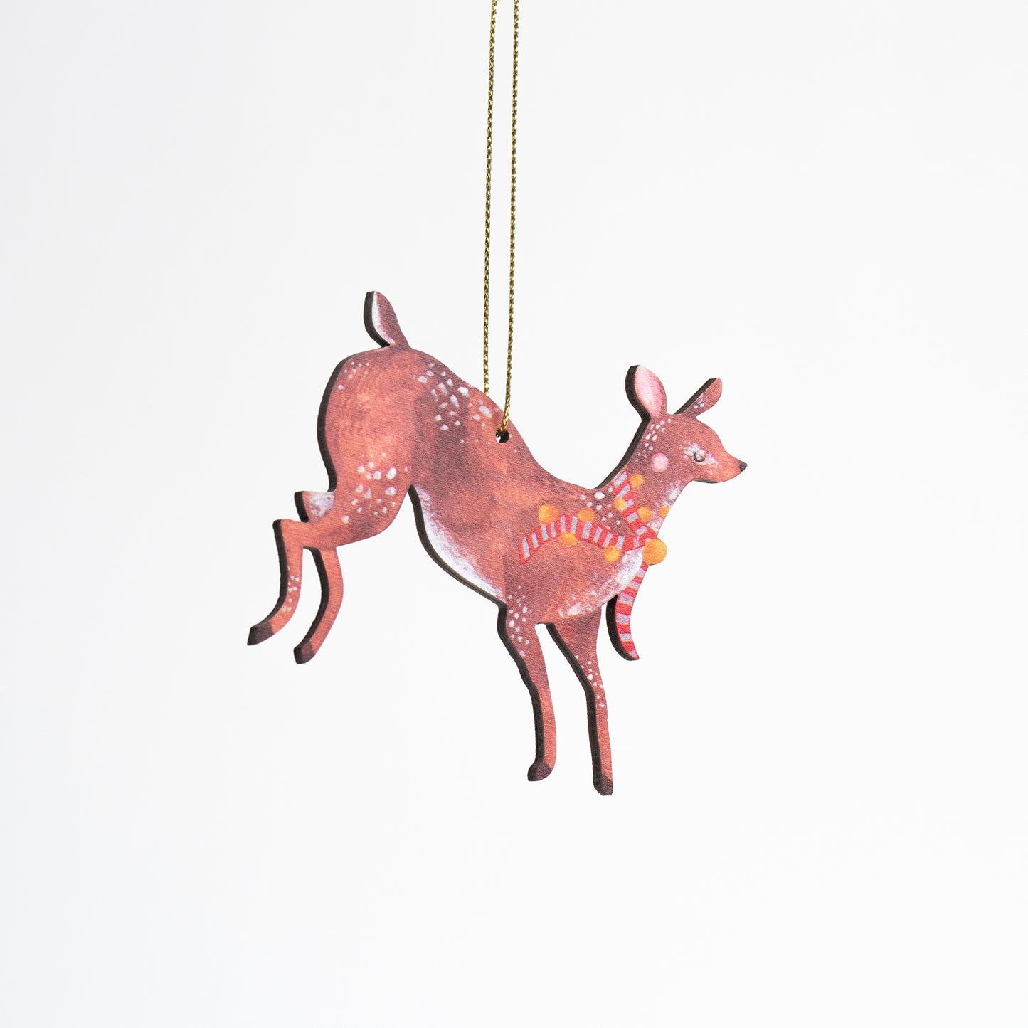 Deer Wooden Ornament
