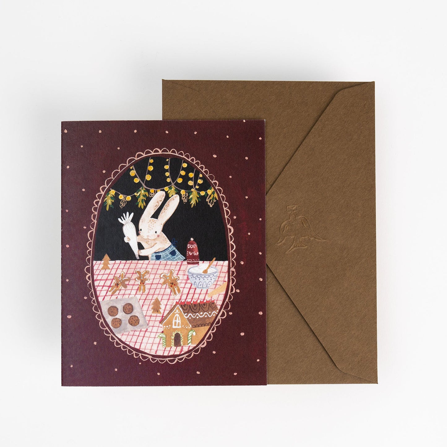 Gingerbread Bunny Card