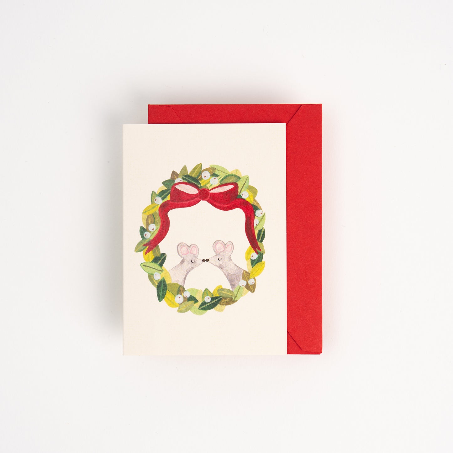 Mistletoe Mice Mini Card