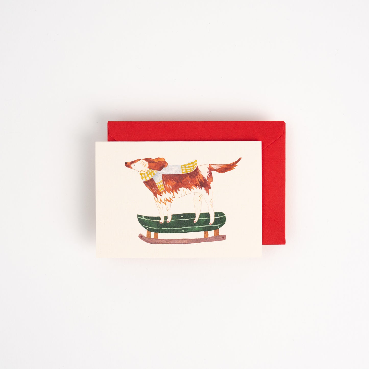 Sled Dog Mini Card