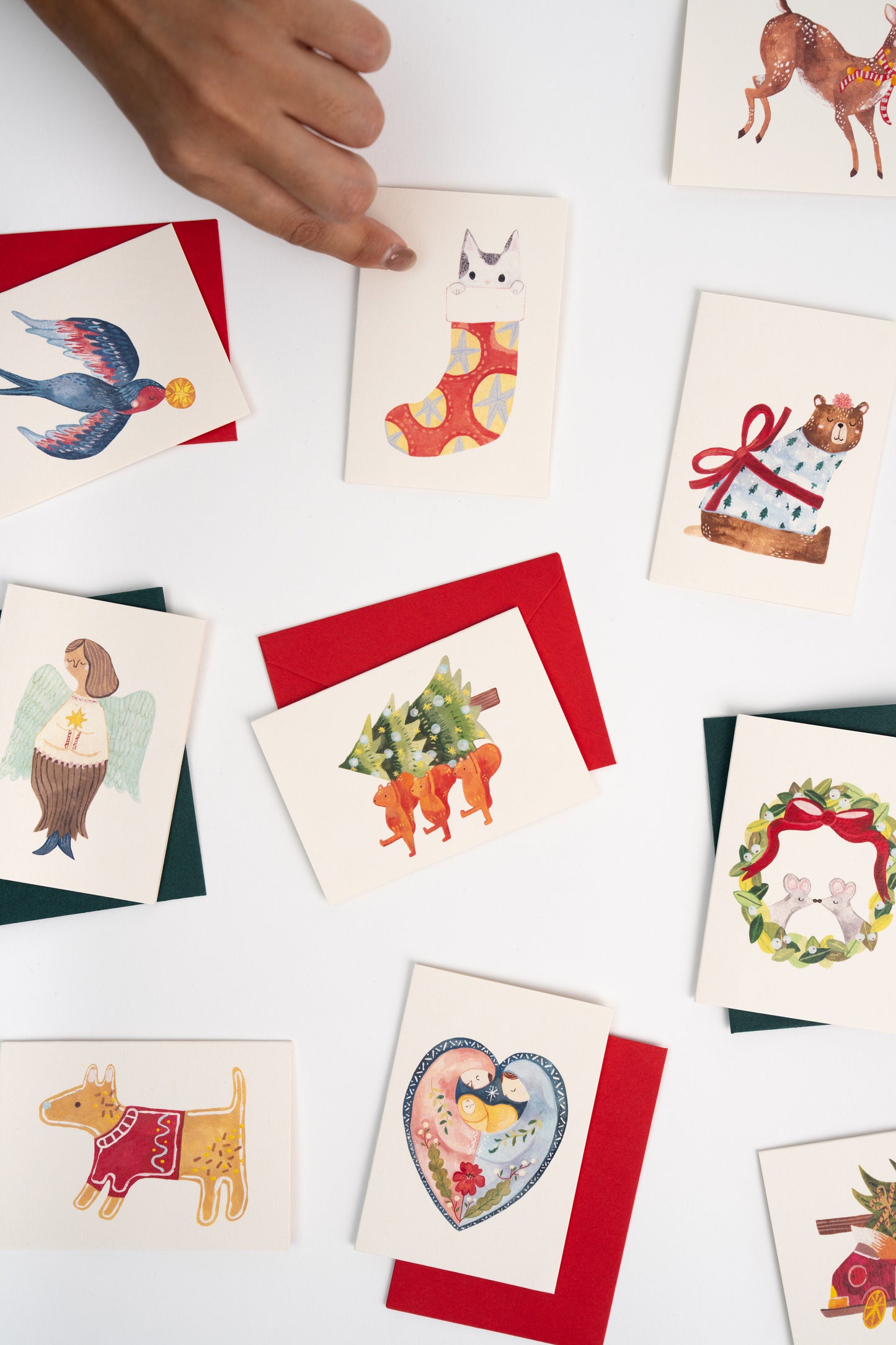 Squirrel Trio Mini Card