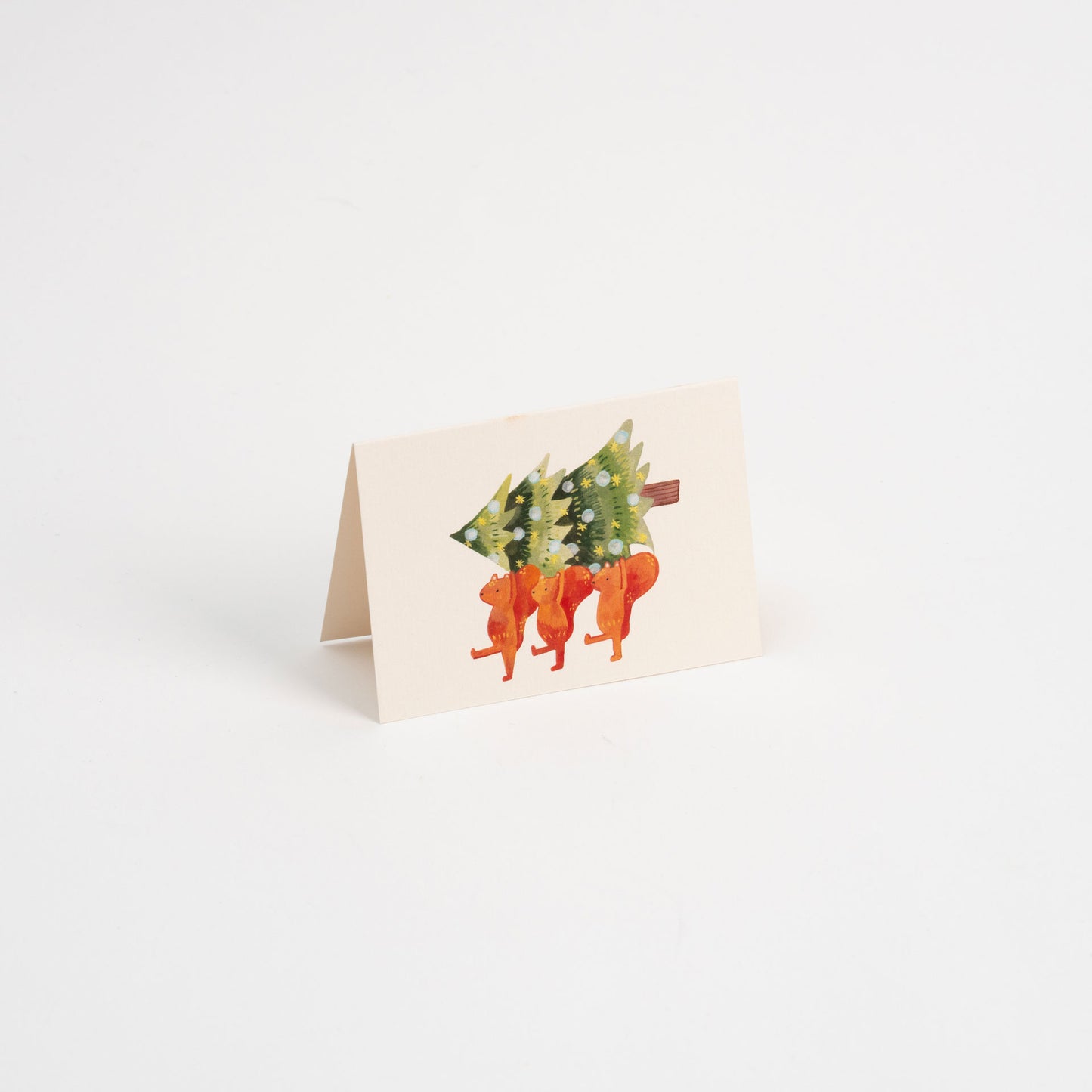 Squirrel Trio Mini Card