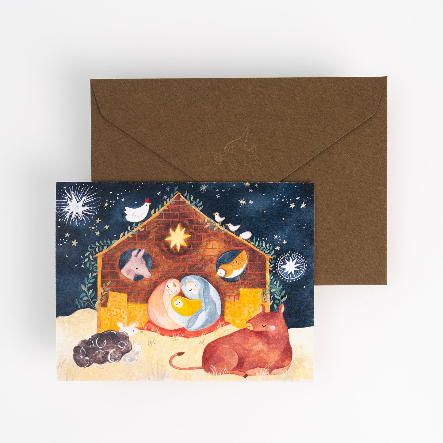 Away in a Manger Card