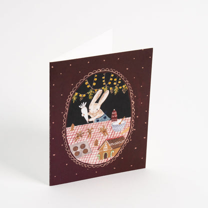 Gingerbread Bunny Card