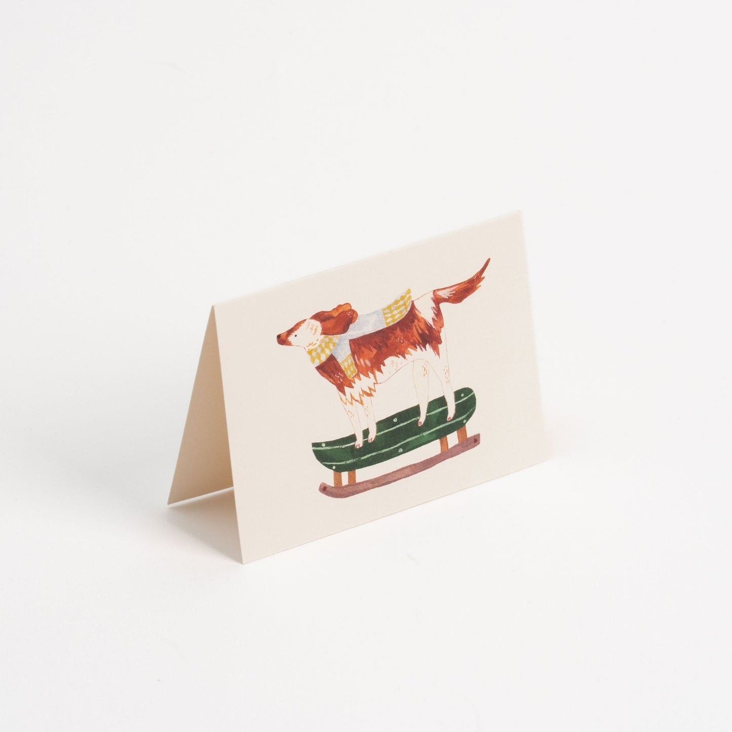Sled Dog Mini Card