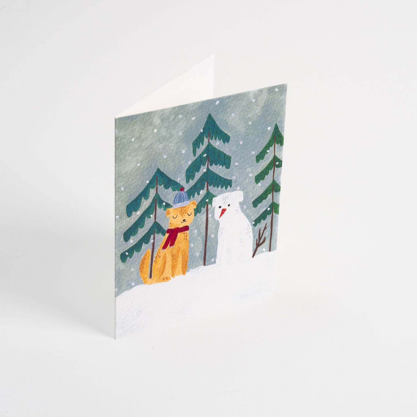 Snow Dog Card